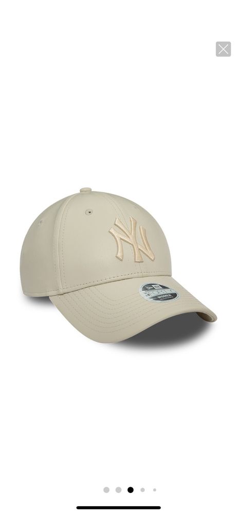 Дамска шапка new era от еко кожа