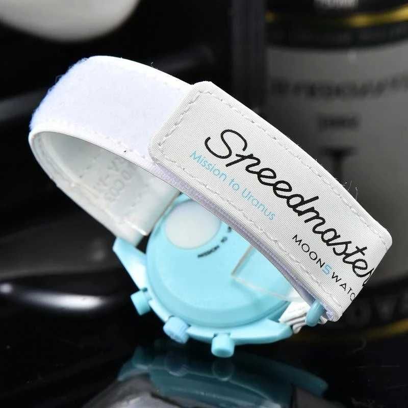 Ceas SWATCH X OMEGA MISSION TO URANUS Chronograf Superb Nou 2025 !!