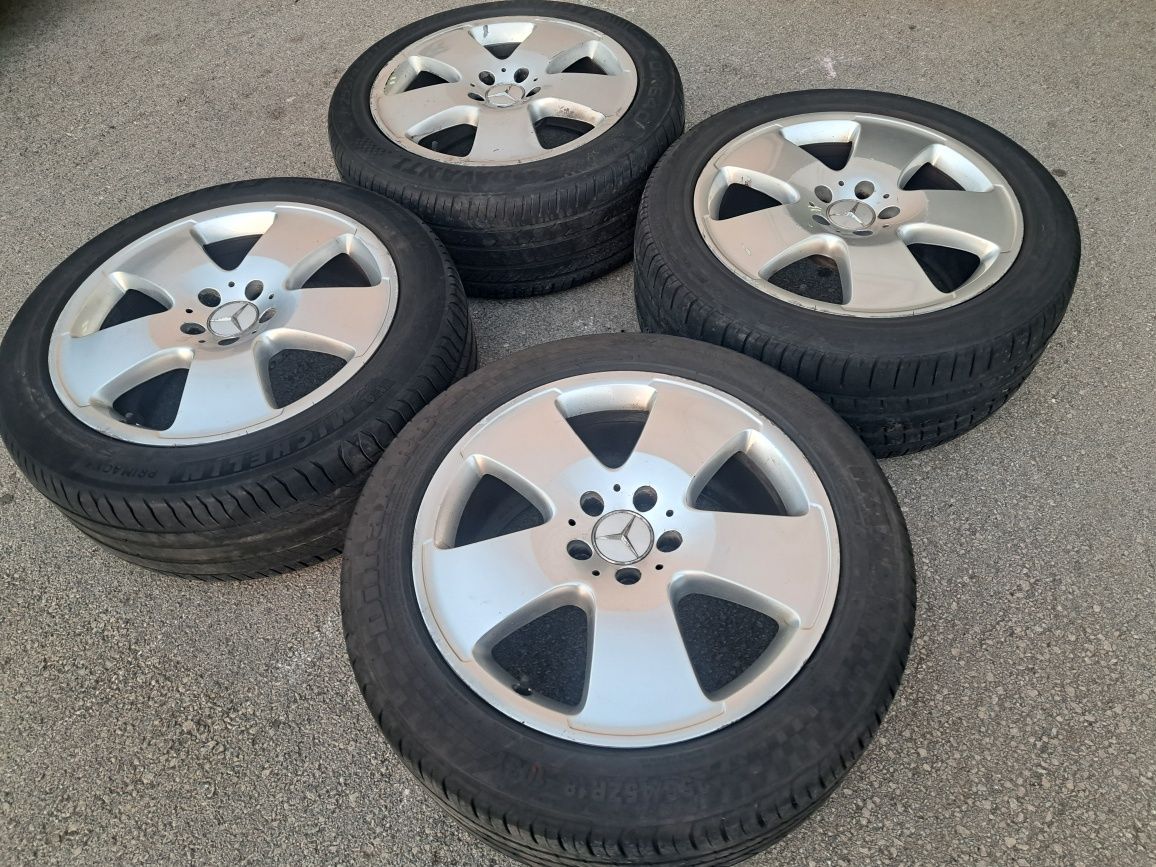 5х112/18 с гуми Мерцедес E S ML class 5x112/18 Mercedes E S