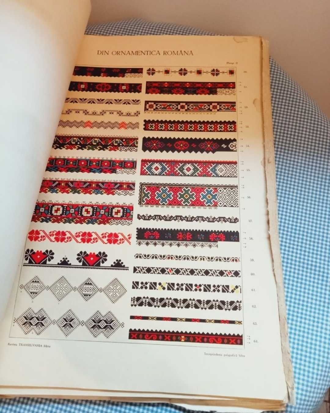 Motive Tradiționale vechi Românești,Din Ornamentica Romana,de colectie