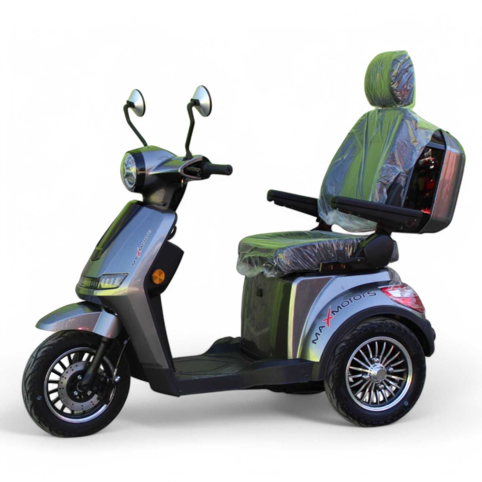 Електрическа триколка Maxmotors FM2 PRO 1800W - СИВА