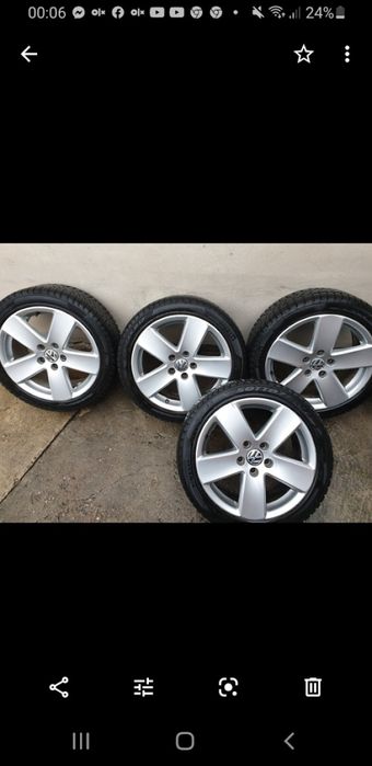 Jante vw Passat,Golf 5,6,7,Touran, Tiguan, Skoda 2 ,Jetta  R15,R16,R17