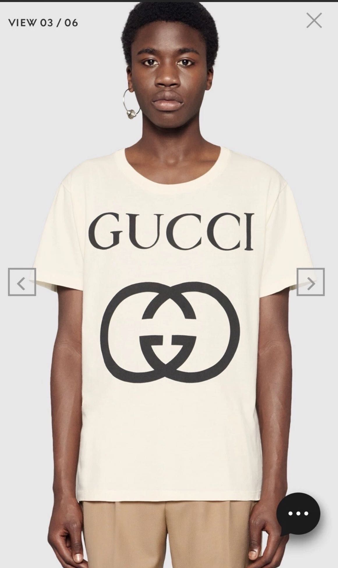 Тениска Gucci oversize size  - S