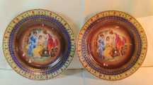 Set doua farfurioare/boluri cu pictura