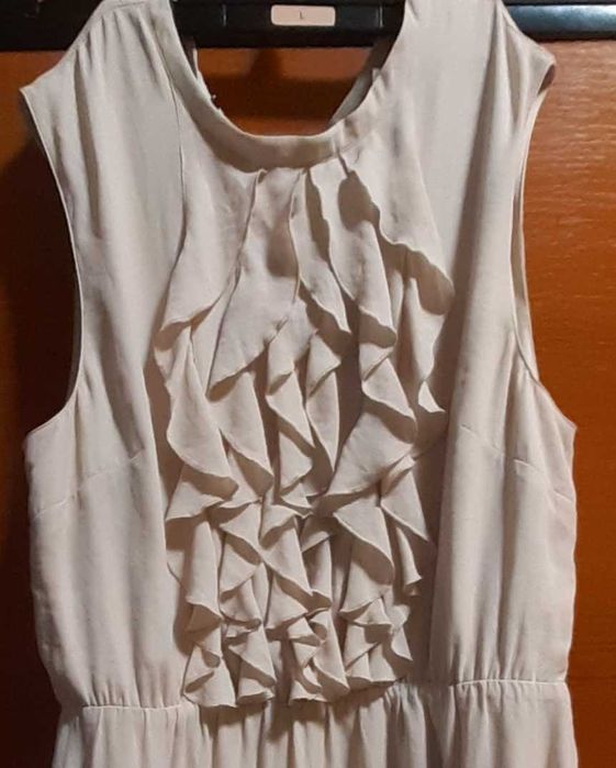 Rochie lungime medie, bej h&m