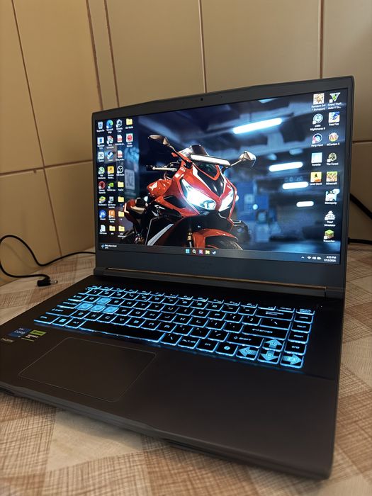 Laptop Gaming MSI THIN 15 B12VE 512gb NVIDIA GEFORCE rtx 4050 6gb