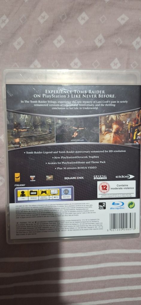 PS 3 Tomb Raider trilogy