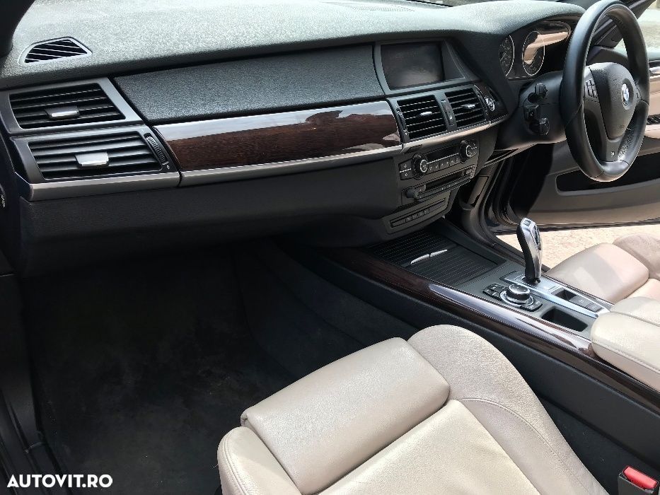 interior bmw x5 e70 M PAKET piele crem plafon x5 e70 m paket panorami