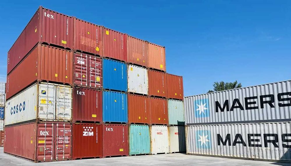 Containere maritime 40 HC alb 2017 8/10 Botosani