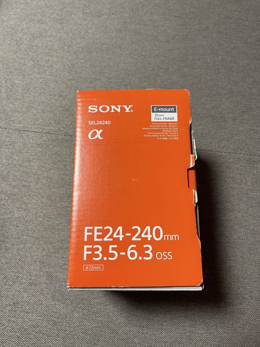 Обектив Sony FE 24-240mm F/3.5-6.3 OSS