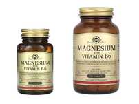 Solgar Magnesium Vitamin B6, Магний с витамином B6 100 и 250 таблеток