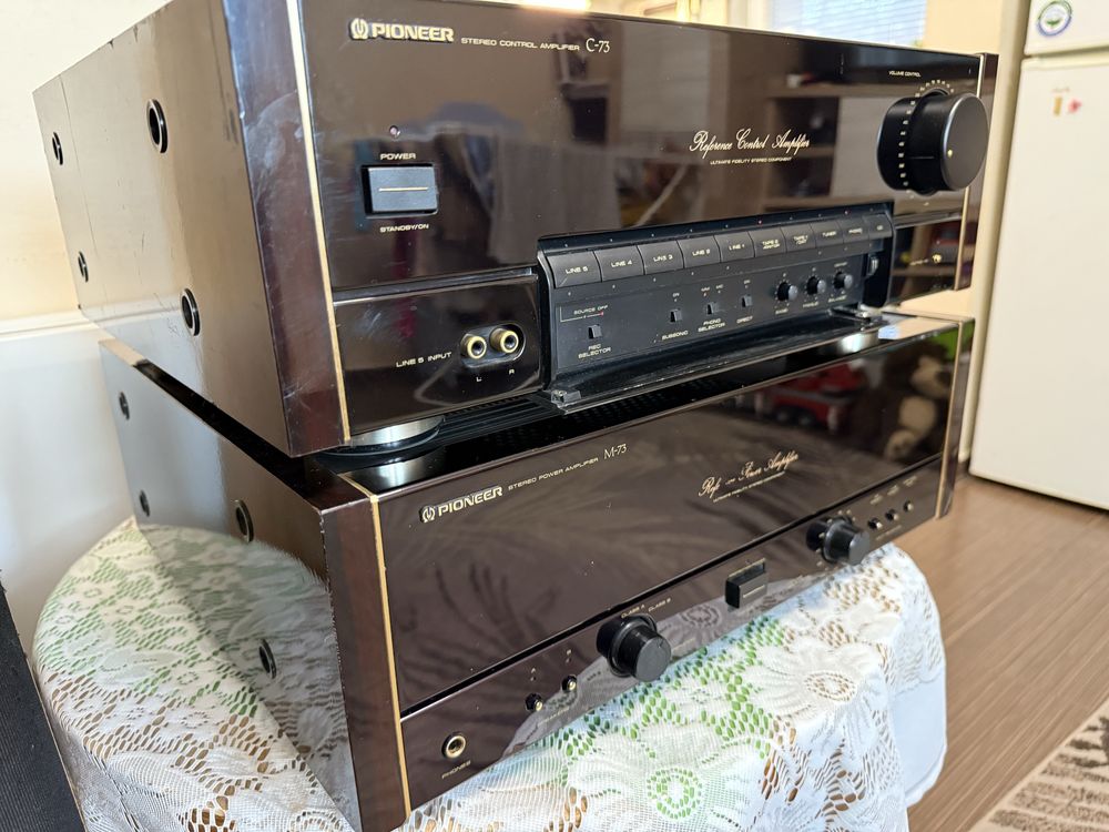 Pioneer M73 C73 Стъпало и перд усилвател