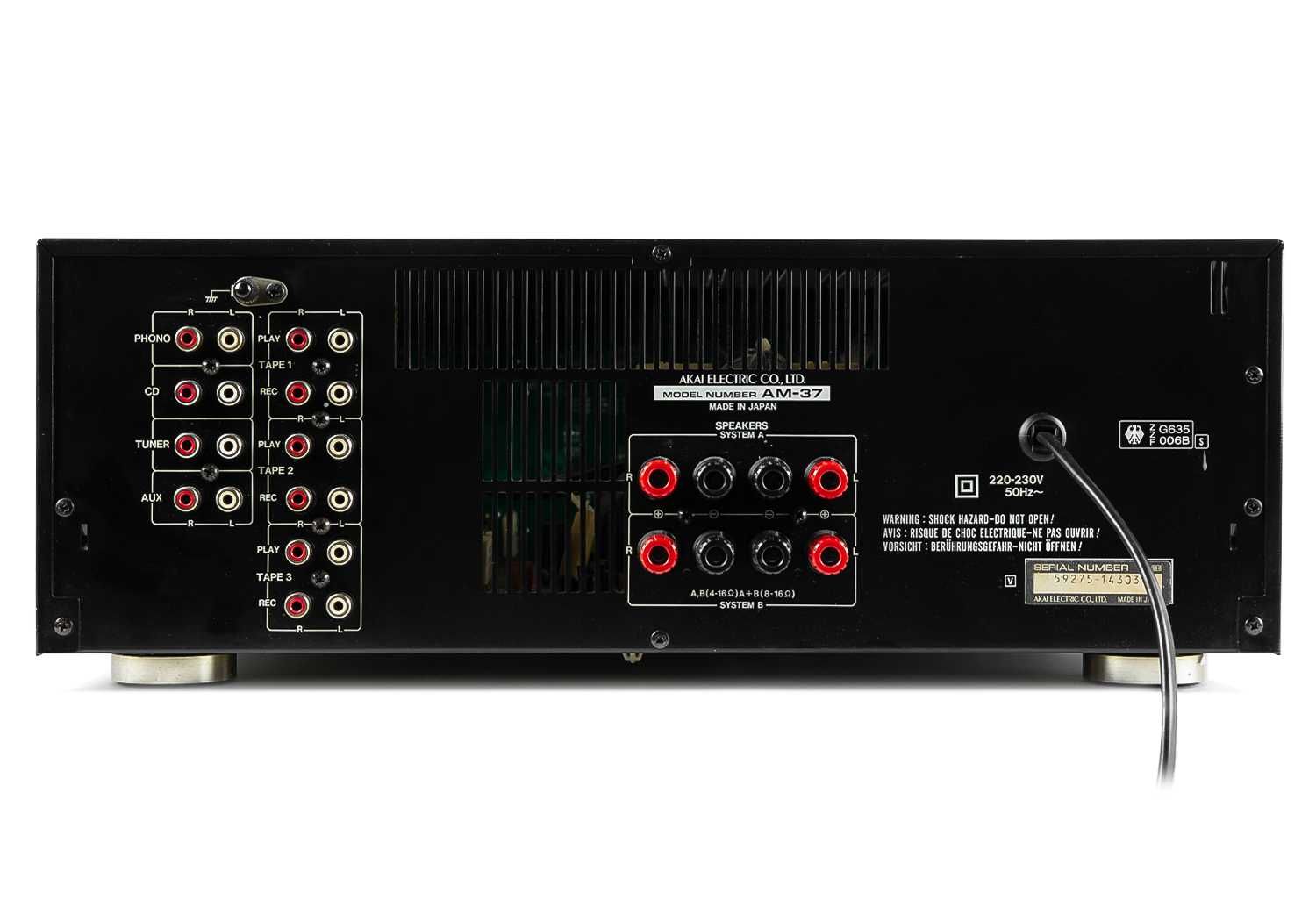 Akai AM-37 Stereo Integrated Amplifier 2 X 60 watts