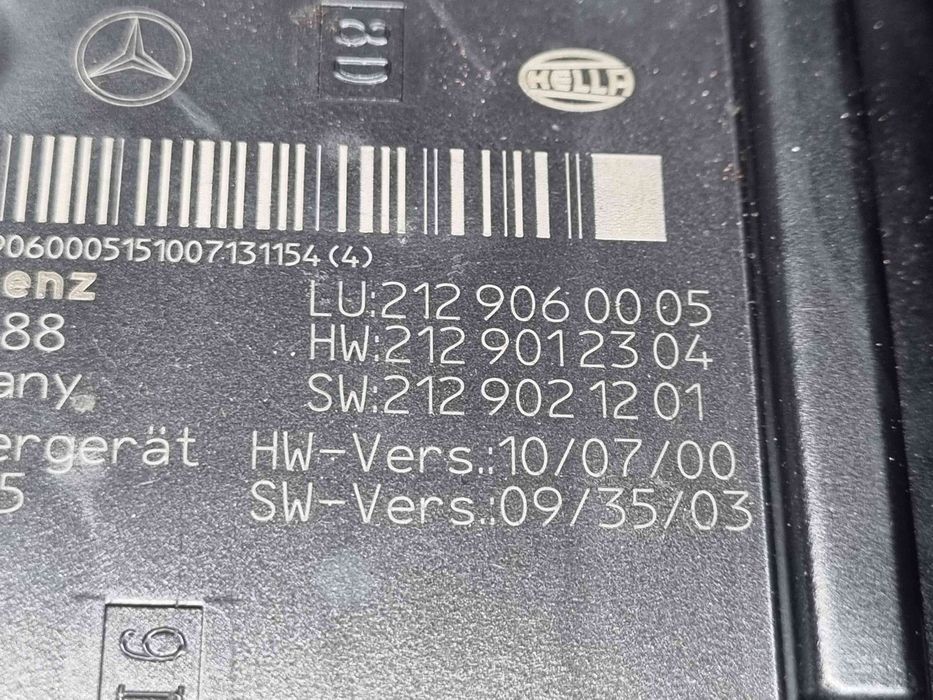 Modul confort Mercedes Clasa E (W212) [Fabr 2009-2016] 2129060005