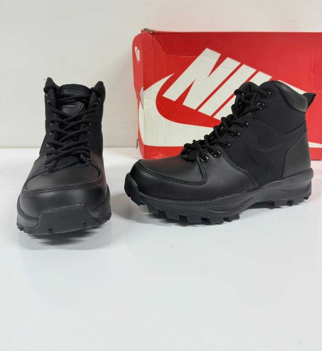 Nike Manoa Black Lether