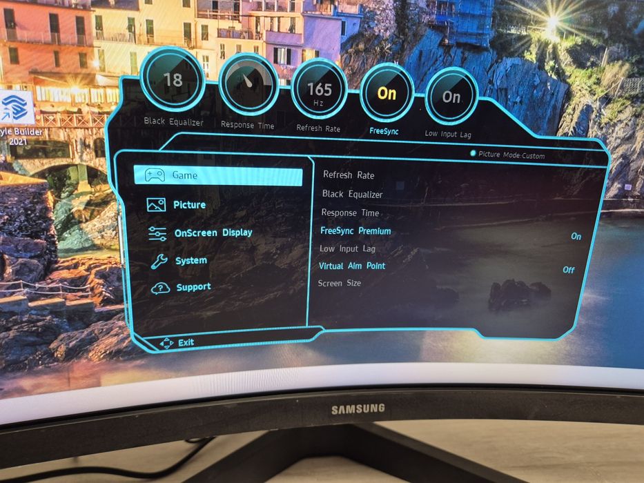 Monitor Samsung Oddysey g5 32 inch