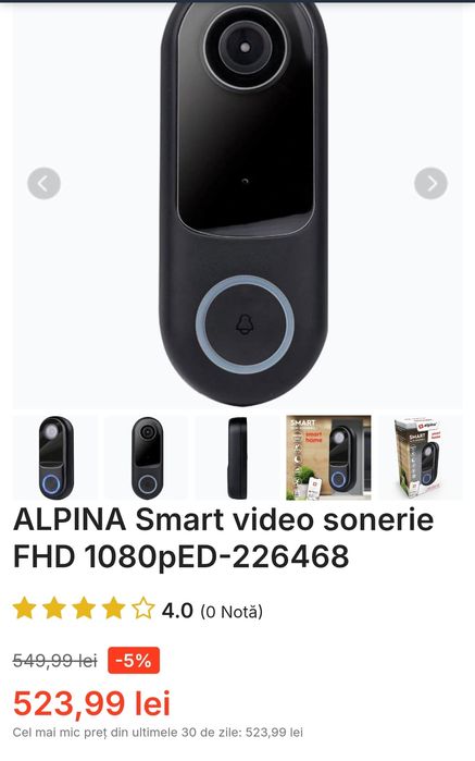 Sonerie wireless video full hd