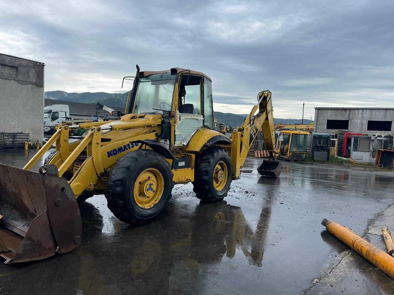 Dezmembrez buldoexcavator Komatsu WB 97 S