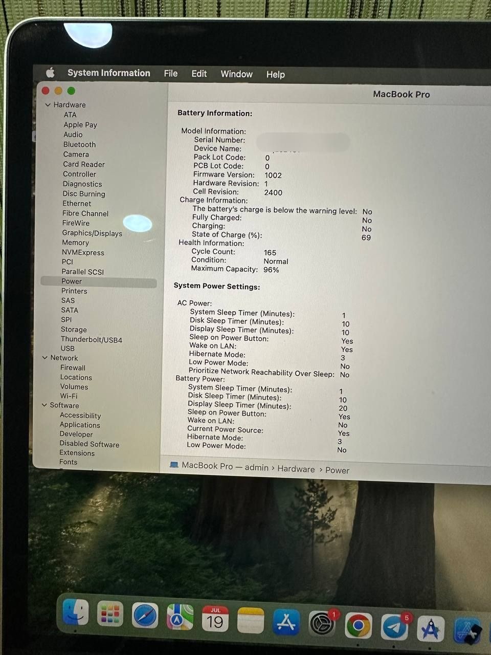 Macbook pro m2 8/256GB 2022