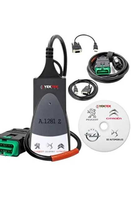 Peugeot Citroen PSA DIAGBOX Лексия професионален диагностичен интерфей