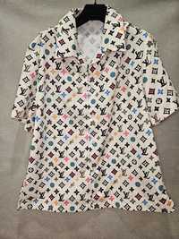 Louis Vuitton camasa silk short sleeved 2024 x pharell sold out