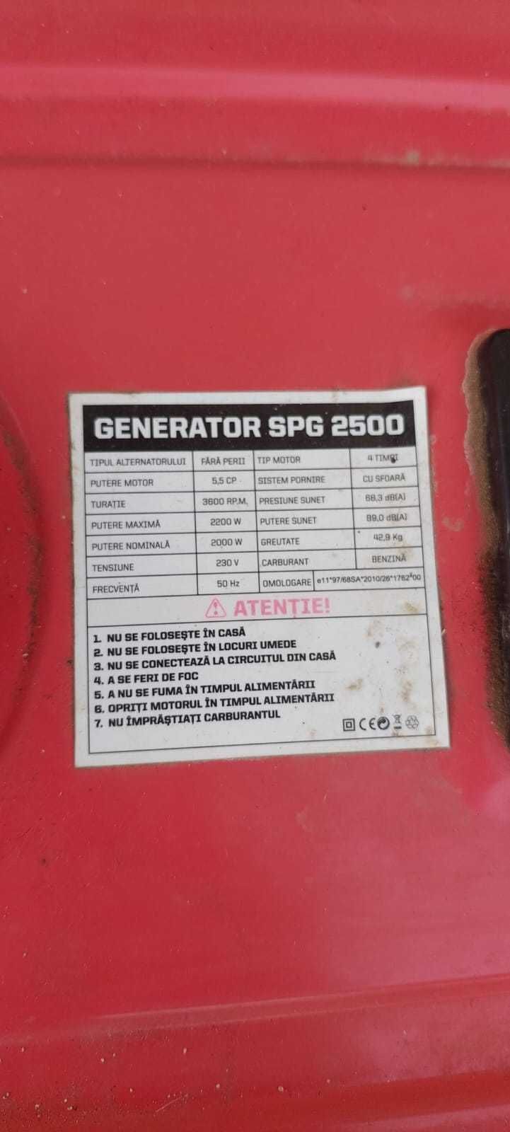 Generator pe benzina