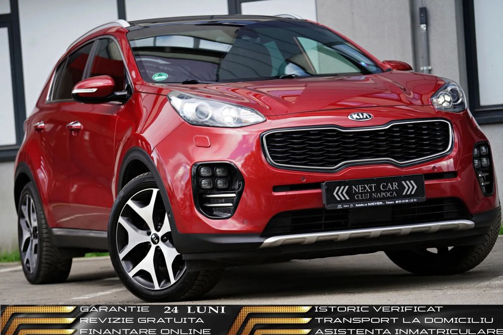 Kia Sportage GARANTIE 24 LUNI*RATE*GT Line*185CP*4x4*Automata*Piele*Panorama