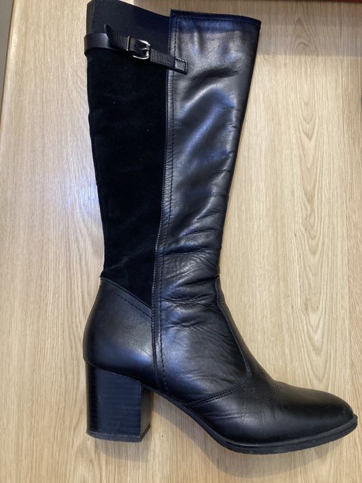 Cizme din piele naturala, marimea 40