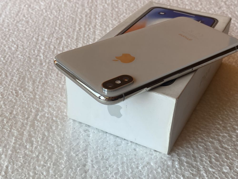 iPhone X 64Gb Alb Silver Neverlocked 91% viata bateriei