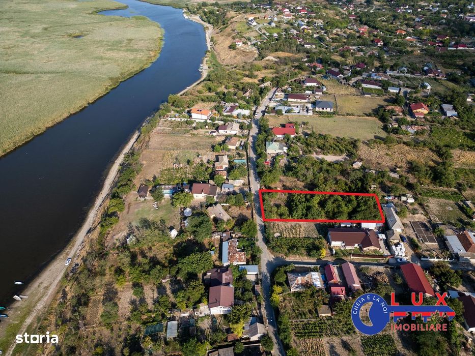 ID 7857 EXCLUSIVITATE - Teren intravilan cu priveliște în Somova