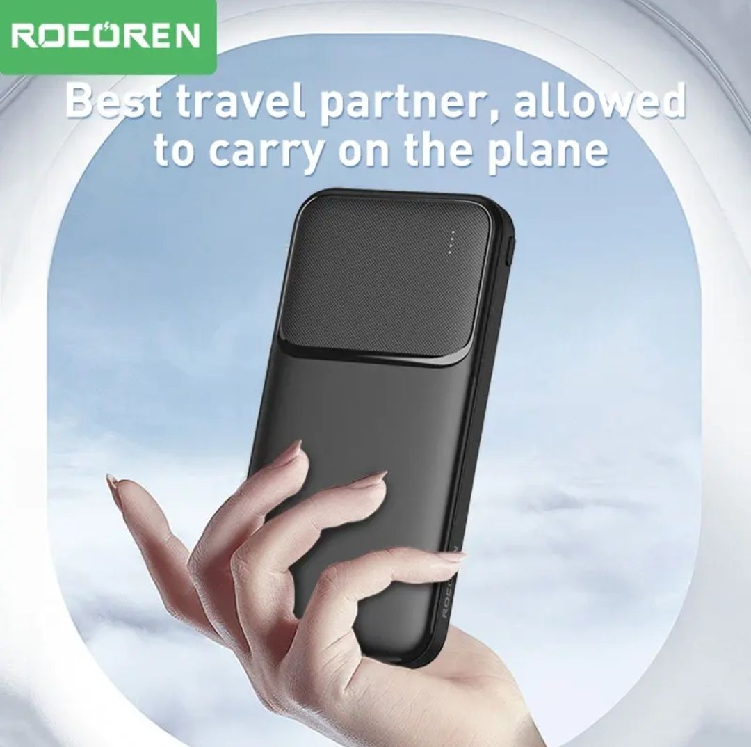 Пауэрбанк powerbank Rocoren 10000 мА