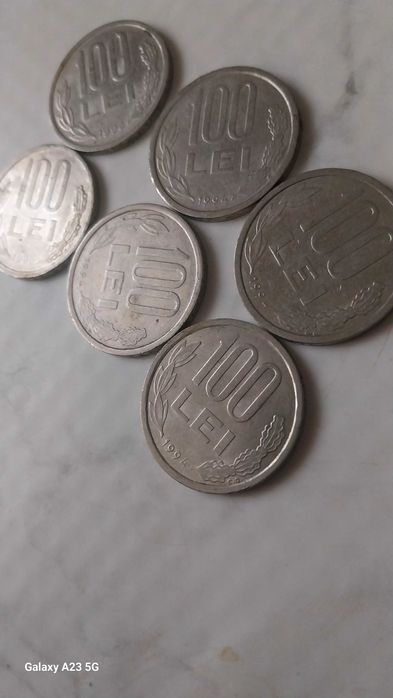 Moneda 100 lei din anul 1992,1993,1994,1995