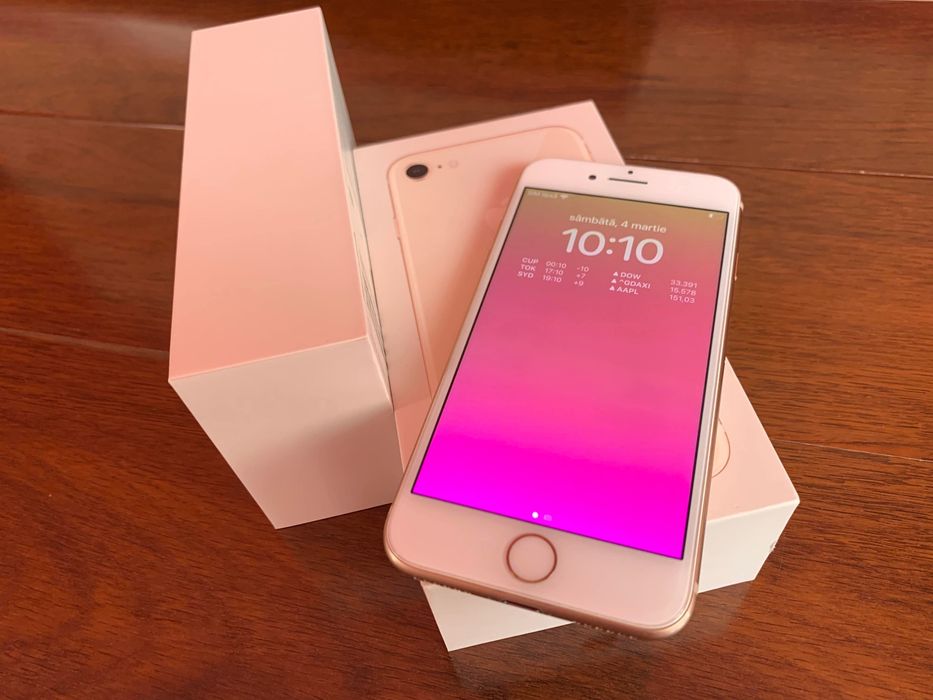 iPhone 8 Gold 64GB impecabil