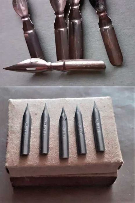 Перья для перьевой чернильной ручки. MASSAG №300FE. №291,СССР