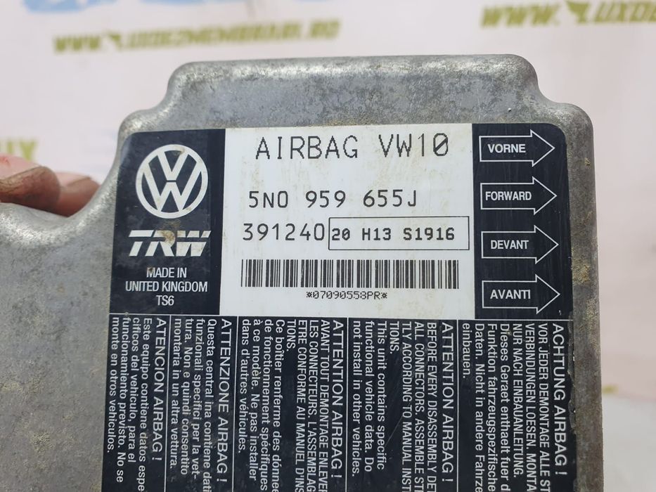 Calculator airbag 5n0959655j Seat Leon 2 1P [2005 - 2009]