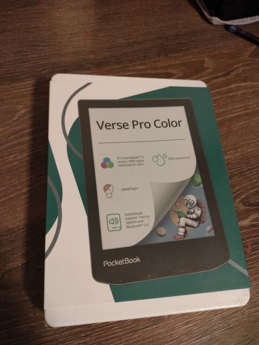 eBook PocketBook Verse Pro Color 634, 6", E-Ink Kaleido 3, 16GB, Wi-Fi