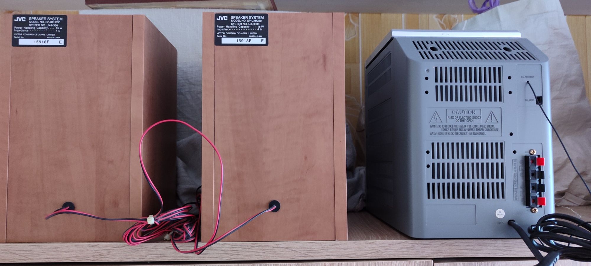 Аудио система JVC стерео