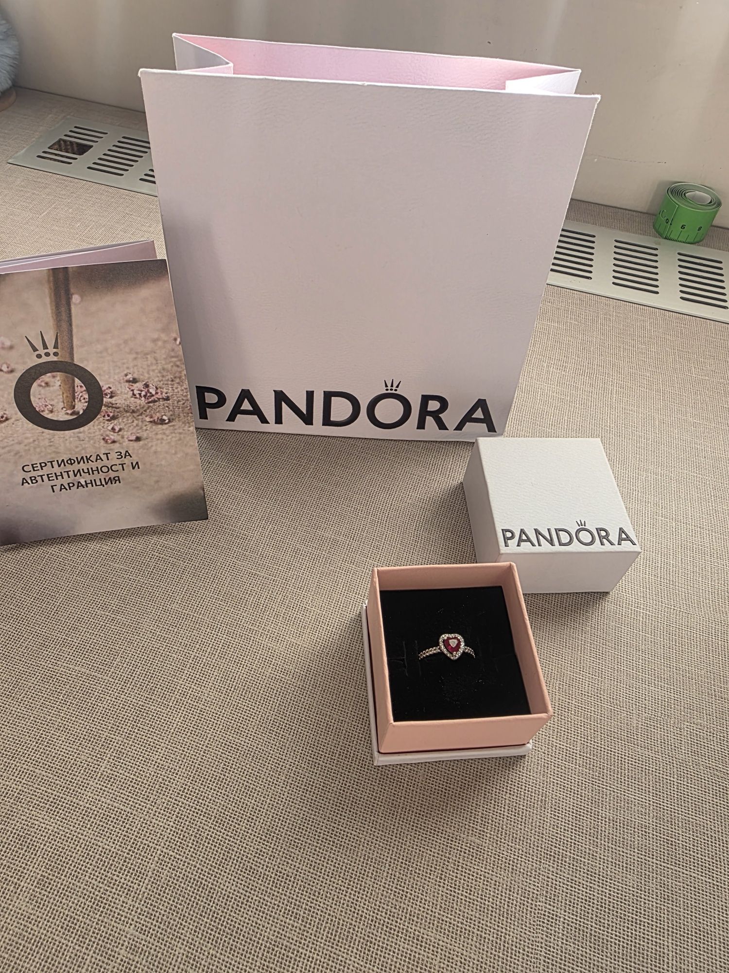 Сребърен пръстен Pandora