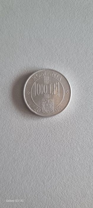 Moneda 5000 (cinci mii) lei 2002, Veche