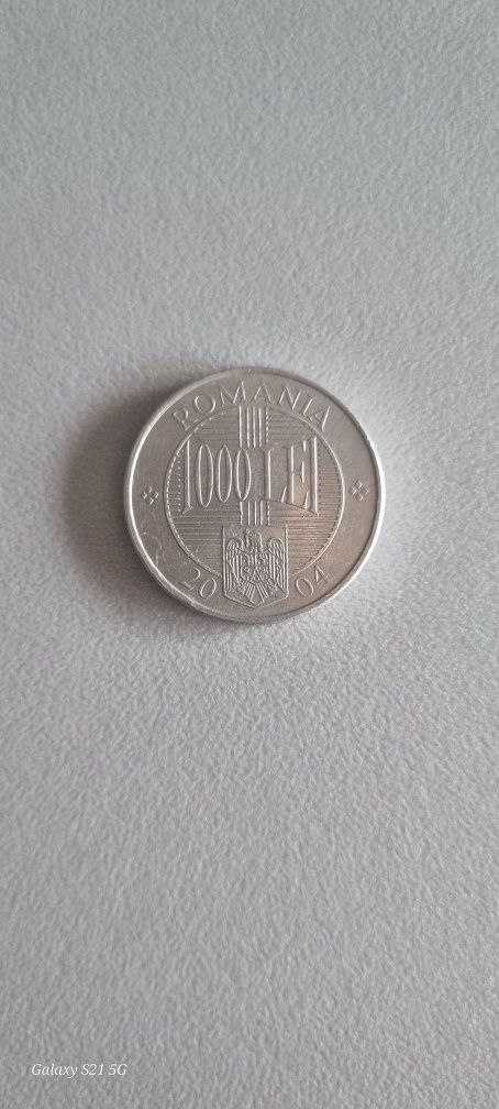 Moneda 5000 (cinci mii) lei 2002, Veche