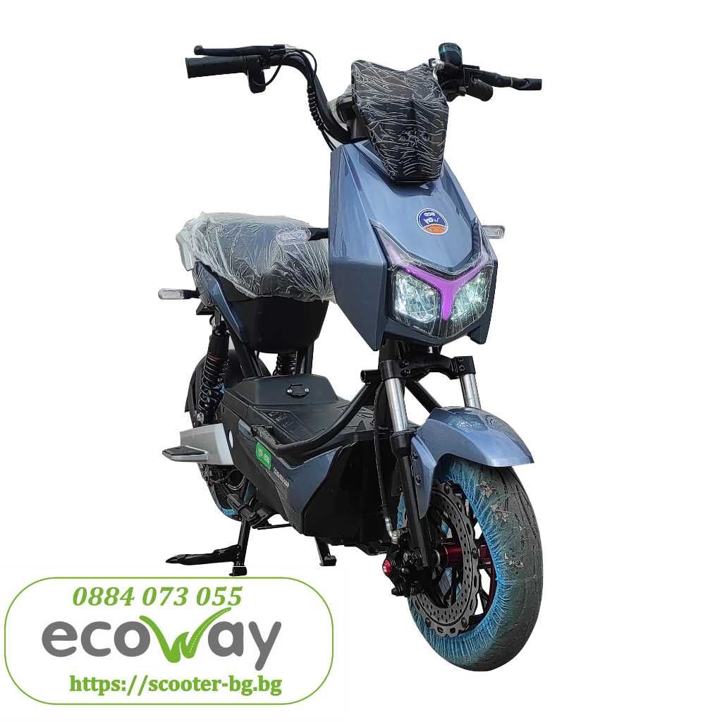 Електрически скутер YC-H 800W двуместен, 35 km/h !!! НА ИЗПЛАЩАНЕ !!!