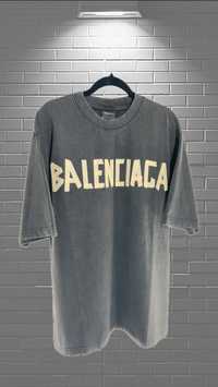 Balenciaga Tape-type cotton t-shirt