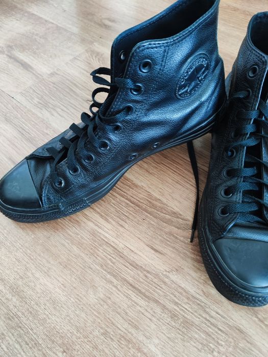 Converse All Star High Top leather black