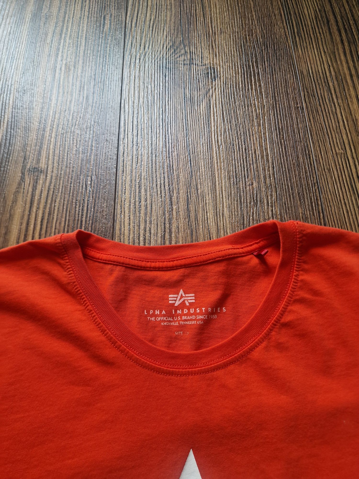 Страхотна мъжка тениска ALPHA INDUSTRIES размер XL,