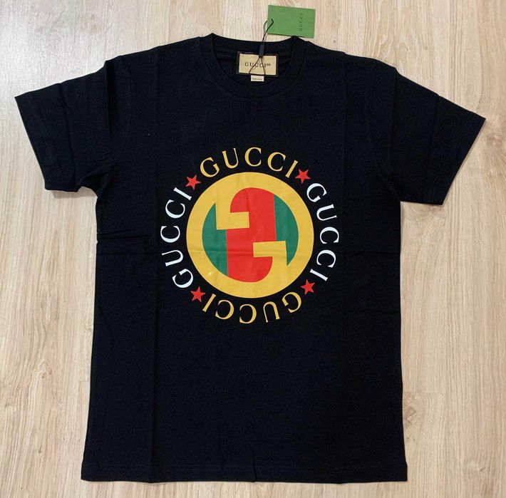 Нови мъжки тениски с етикети Gucci Milano налични S-2XL