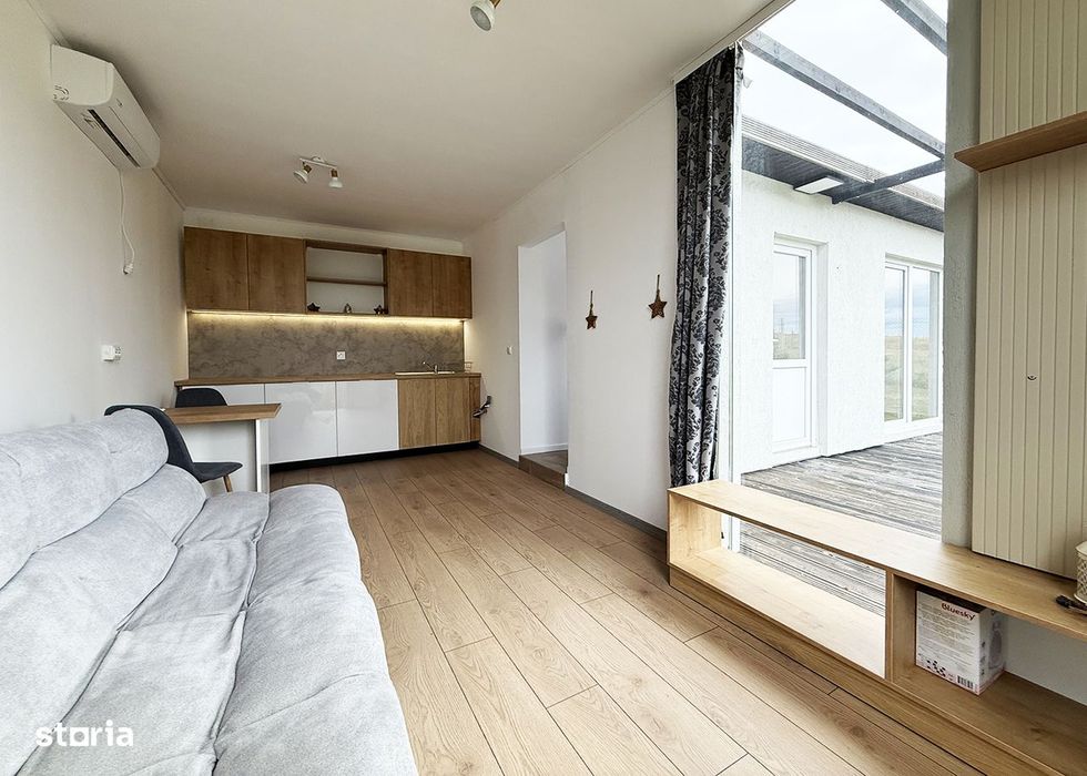 Casa tip Container cu teren 1000 mp. -  Saldabagiu de Munte - IMOBIHOR