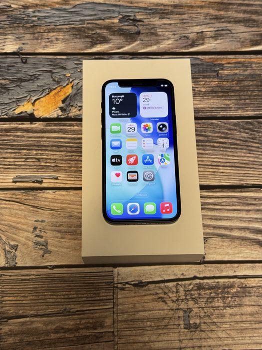 iPhone 12 Mini Black - Ca Nou, 64GB, Baterie 100%