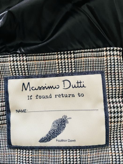 Пухено яке за момиче Massimo dutti 166 cm