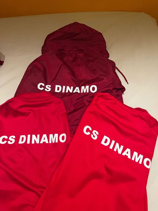 Echipament original complet fotbal, Dinamo junior, 12 ani, marime 2XS
