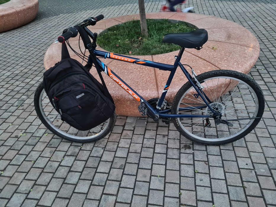 Bicicleta OptimAlp Legend, suspensii fata, schimbator viteze